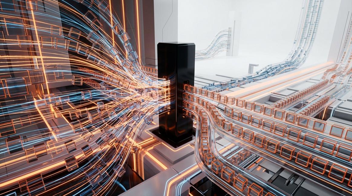 Абстрактная визуализация потока данных и оптимизация расходов на персонал.