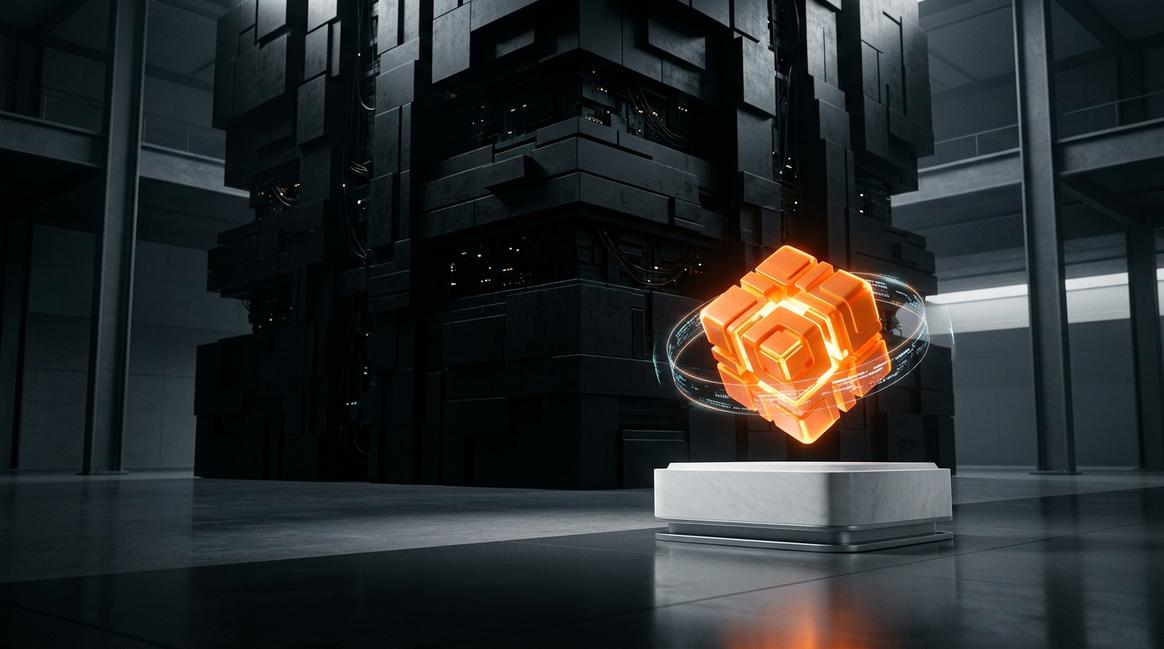 Абстрактная 3D-иллюстрация, символизирующая то, как формируется стоимость интеграции искусственного интеллекта.