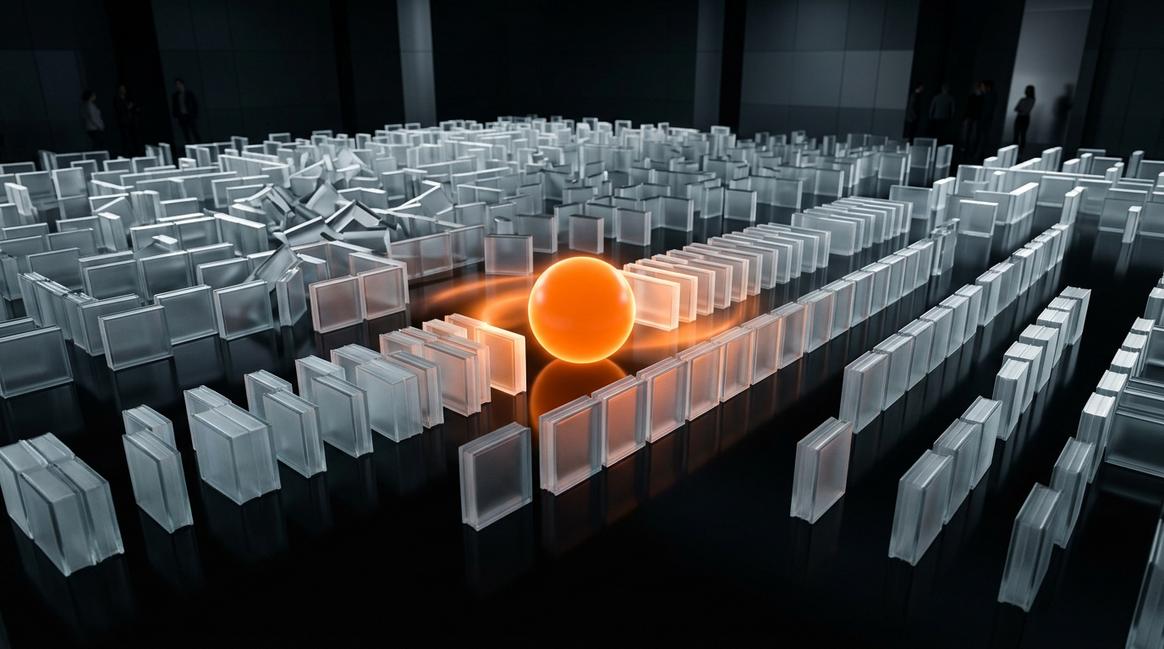 Цифровая трансформация предприятия через упорядочивание хаотичных бизнес-процессов светящимся ядром.