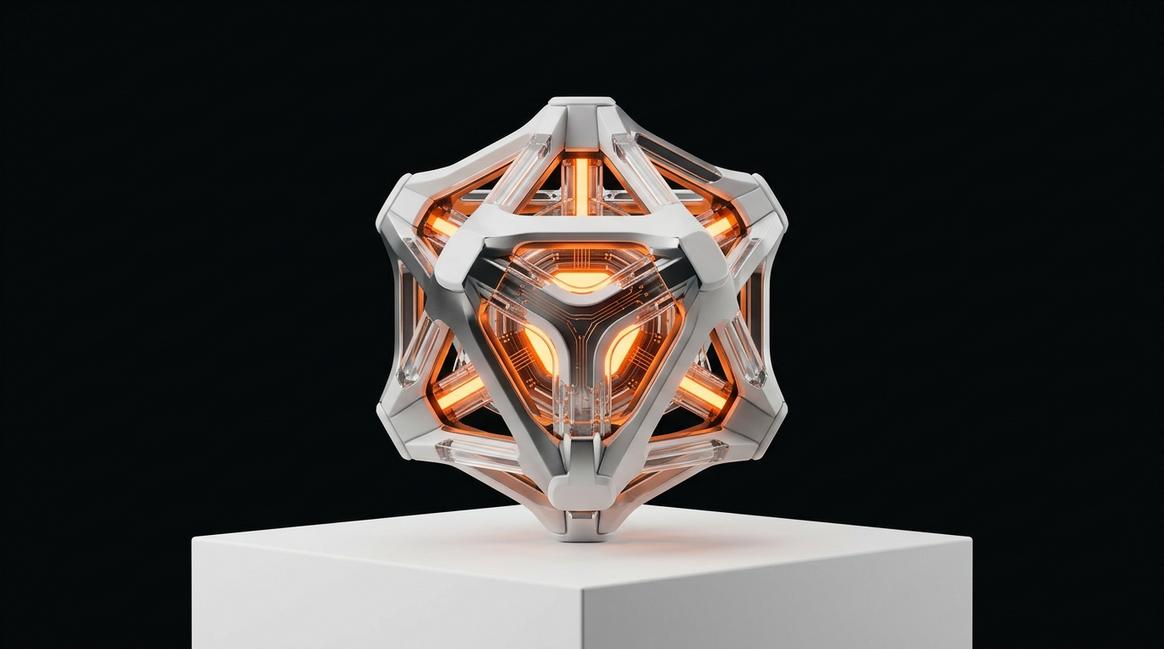 Успешная автоматизация рутины ai, представленная в виде сбалансированной технологической структуры.