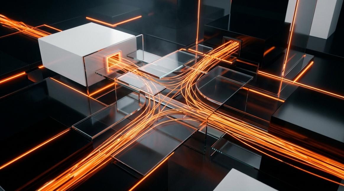 Процесс интеграции технологий и автоматизация рабочих процессов в корпоративной среде.