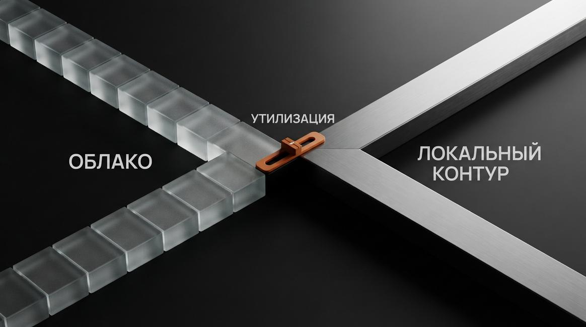 Сравнение TCO при внедрении нейросети в облаке и локальном контуре