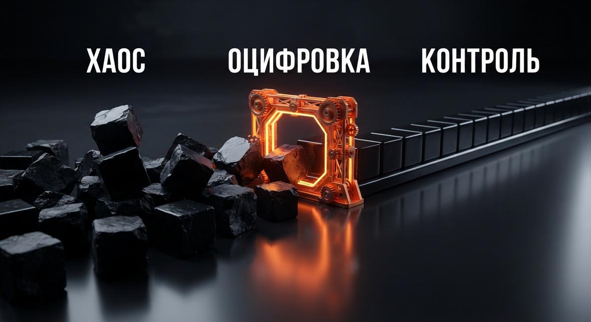 Схема оценки готовности бизнеса к ai решениям через оцифровку процессов.