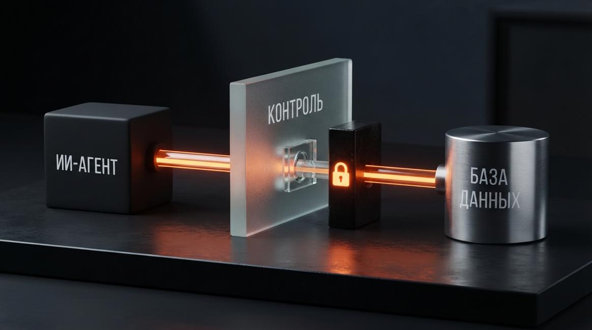 Схема контроля критических операций корпоративного ИИ ассистента при интеграции