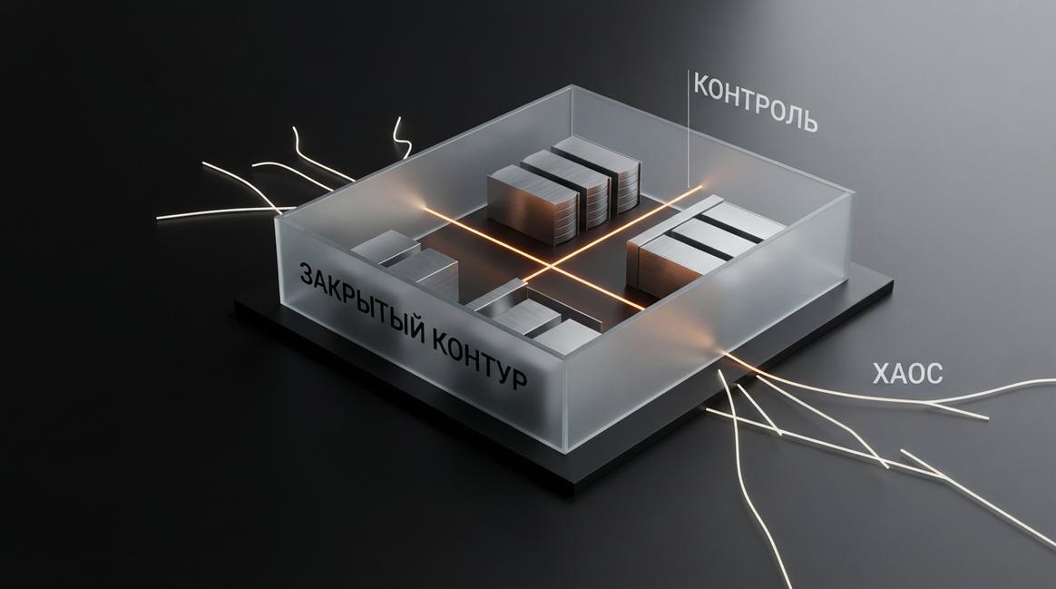 Схема контроля безопасности корпоративных данных при работе с ИИ